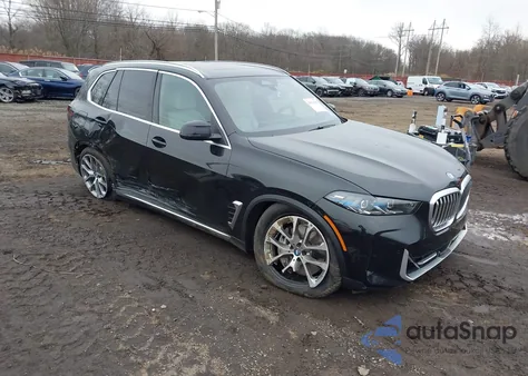 2025 BMW X5 Phev xDrive50E z USA, uszkodzony, nr VIN 5UX43EU00S9Y71526